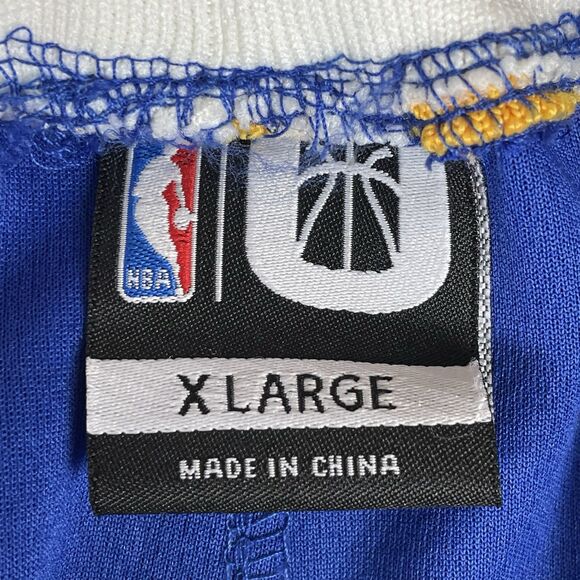 NBA Steph Curry Golden State Warriors Basketball Shorts Men's XL Blue Sportwear - Picture 5 of 15